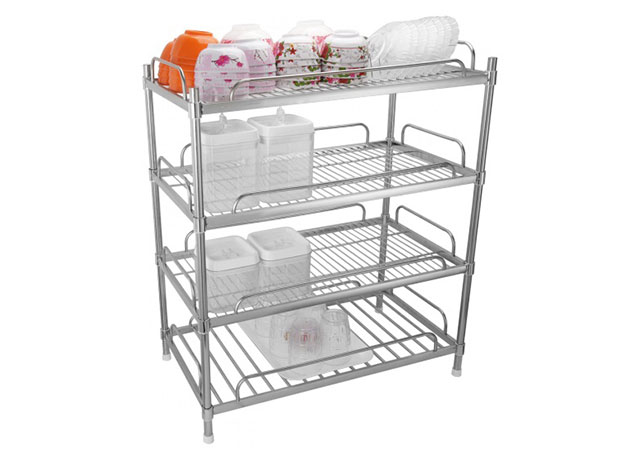 Kệ inox 4 tầng - Sản phẩm cao cấp của Kim Thành Đạt