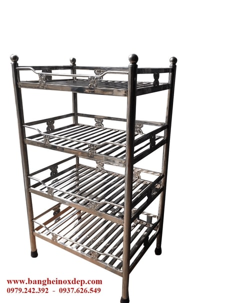Top 12 mẫu kệ inox đa năng chính hãng, đẹp giá rẻ tại tphcm