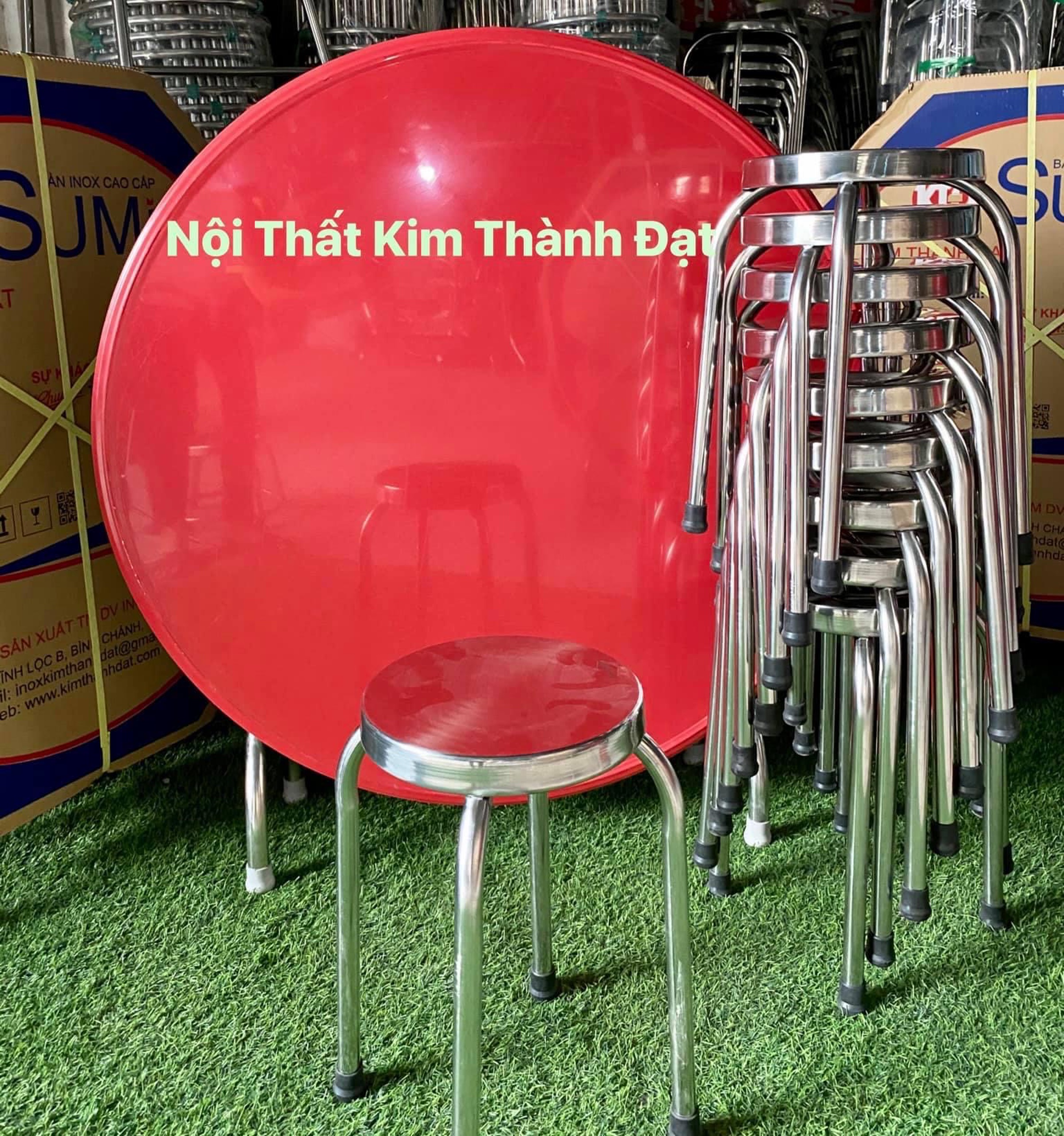 Tổng hợp những loại bàn ghế Inox đẹp nhất hiện nay