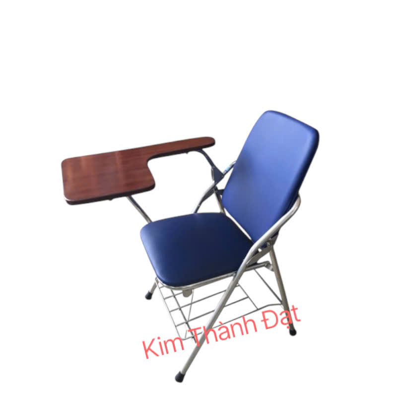 Ghế gấp chân sơn tĩnh điện mặt bàn gỗ cao cấp