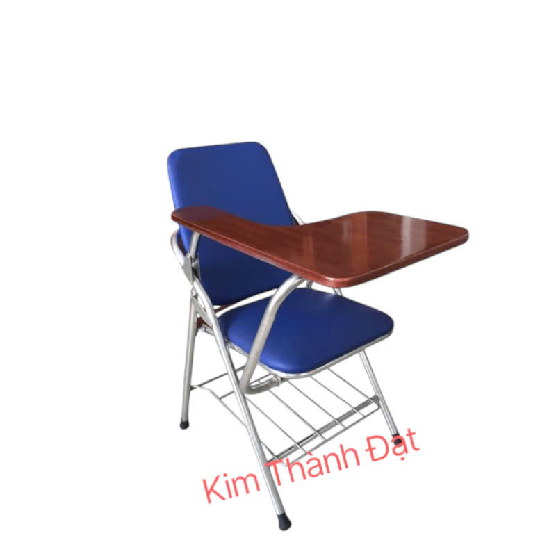 Ghế gấp chân sơn tĩnh điện có bàn