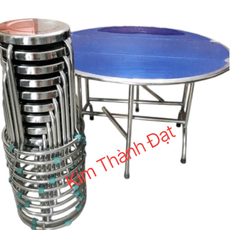 Bộ bàn ăn cao cấp xếp 3